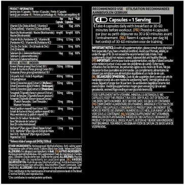 19 Anabol Testo (180) d'Usn pas cher - Nutriwellness