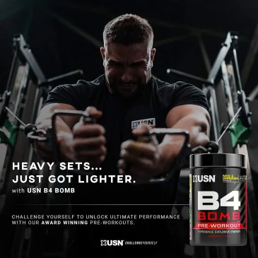 B4 Bomb (300g) d'Usn pas cher - Nutriwellness