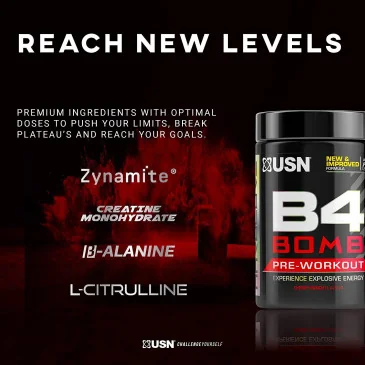 B4 Bomb (300g) d'Usn pas cher - Nutriwellness