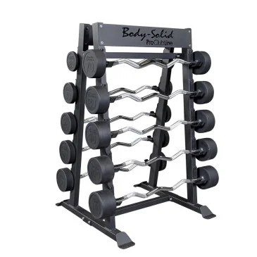 Pro Clubline Fixed Weight Barbell Rack SBBR100 - Nutriwellenss