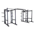 Body-Solid Commercial Extended Double Power Rack Package SPR1000DBBACK