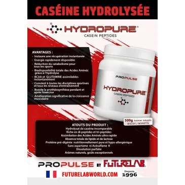 Caseine hydrolysée de Futurelab pas cher - Nutriwellness
