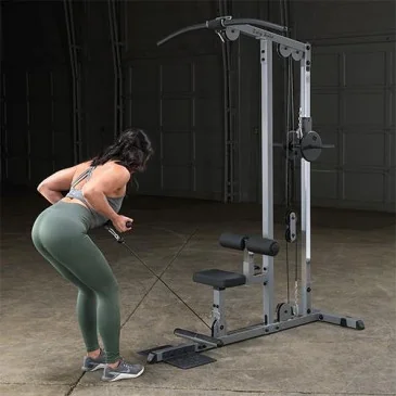 Double poste à tirage dorsal GLM83 de Body-Solid - Nutriwellness