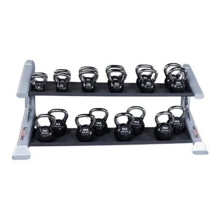Pro Clubline Rack pour Kettlebells 2 Niveaux
