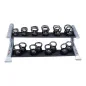 Pro Clubline Rack pour Kettlebells 2 Niveaux Pro Clubline Rack pour Kettlebells 2 Niveaux