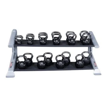 Pro Clubline Rack pour Kettlebells 2 Niveaux pas cher - Nutriwellness
