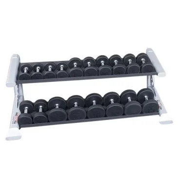 Pro Clubline Rack Haltères 2 Niveaux pas cher - Nutriwellness