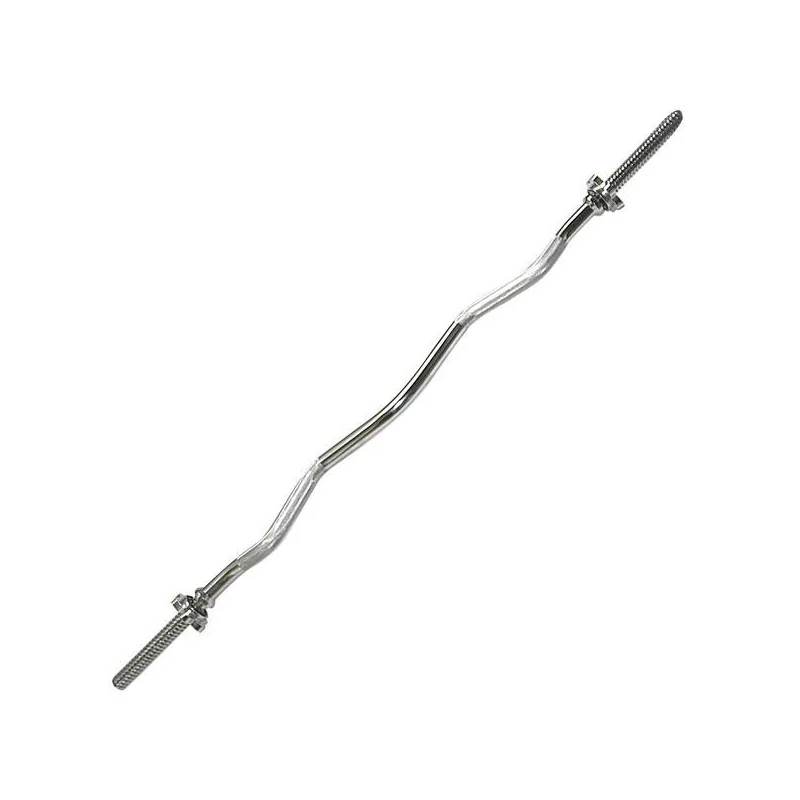 Barre Standard EZ Curl Filetée 120 cm - Body-Solid