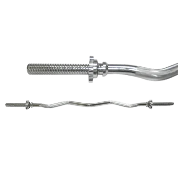 Barre Standard EZ Curl Filetée 120 cm de Body-Solid - Nutriwellness