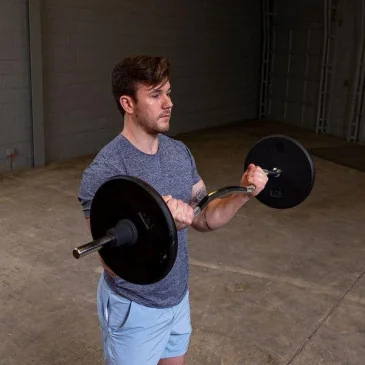 Barre Standard EZ Curl 120 cm de Body-Solid pas cher - Nutriwellness