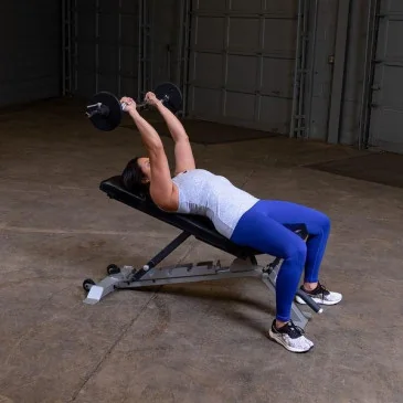 Barre Standard EZ Curl 120 cm de Body-Solid pas cher - Nutriwellness