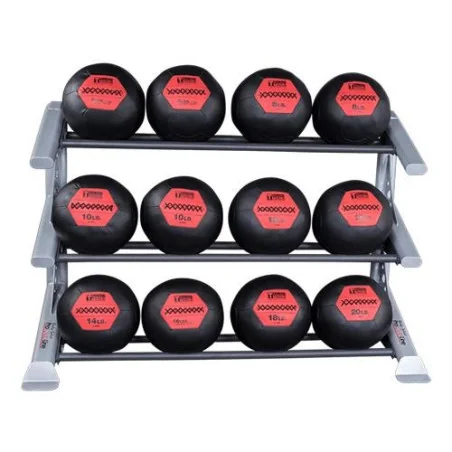 Pro Clubline Rack pour Balles Médecine 3 Niveaux
