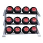 Pro Clubline Rack pour Balles Médecine 3 Niveaux