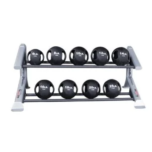 Pro Clubline Rack pour Balles Médecine 2 Niveaux