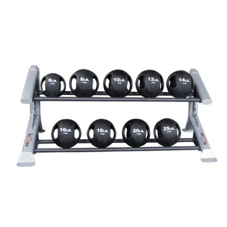 Pro Clubline Rack pour Balles Médecine 2 Niveaux