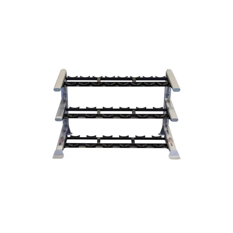 Pro Clubline Rack Haltères avec selles 3 Niveaux Pro Clubline Rack Haltères avec selles 3 Niveaux