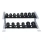 Pro Clubline Rack Haltères avec selles 2 Niveaux Pro Clubline Rack Haltères avec selles 2 Niveaux