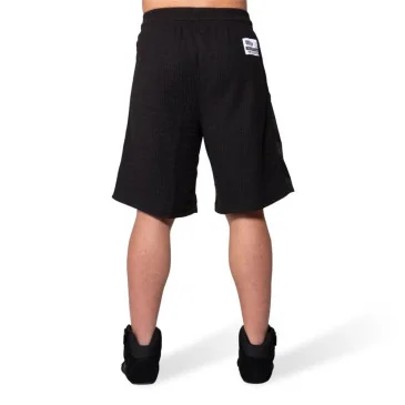 Augustine Old School Shorts (Black) de Gorilla Wear pas cher