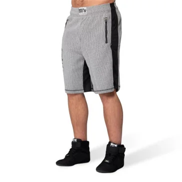 Augustine Old School Shorts (Gray) de Gorilla Wear pas cher