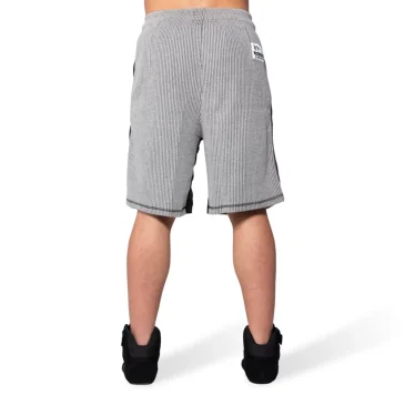 Augustine Old School Shorts (Gray) de Gorilla Wear pas cher
