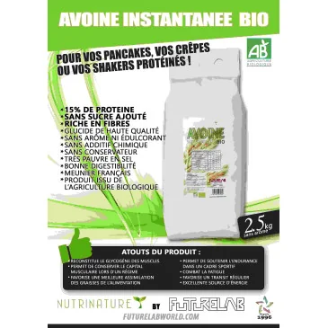 Son d'AVOINE BIO de Futurelab pas cher - Nutriwellness