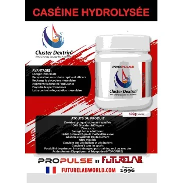 CLUSTER DEXTRIN 500g neutre de Futurelab pas cher - Nutriwellness