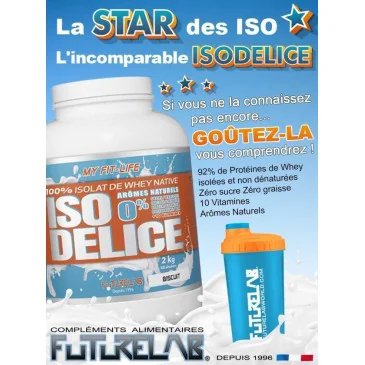 ISO DELICE 750g de Futurelab Muscle Nutrition pas cher - Nutriwellness