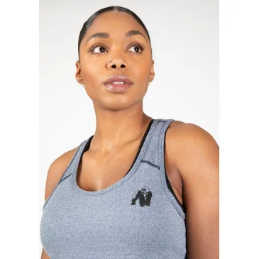 Aspen Tank Top - Light Blue de Gorilla Wear pas cher - Nutriwellness