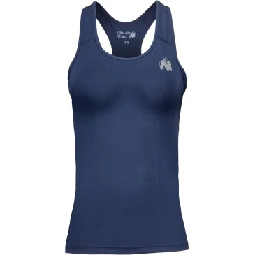 Aspen Tank Top - Navy Blue de Gorilla Wear pas cher - Nutriwellness
