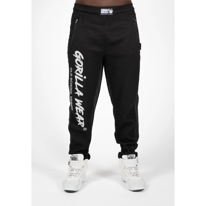 Augustine Old School Pants - Black - Gorilla Wear