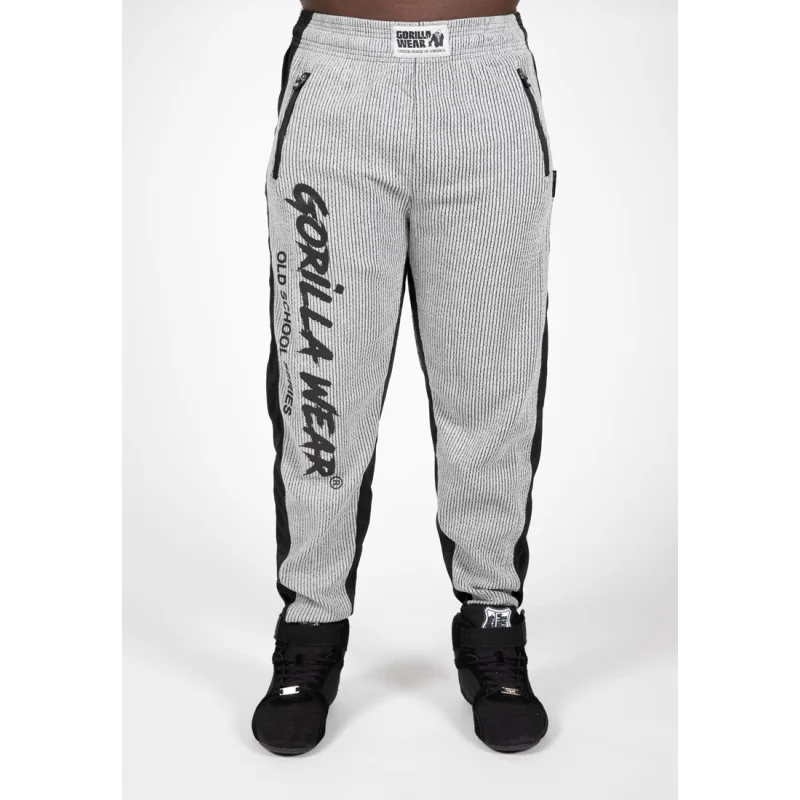 Augustine Old School Pants - Gray - Gorilla Wear