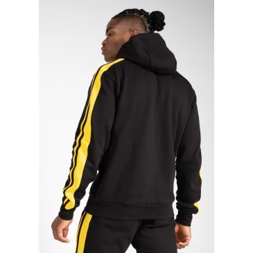 Banks Oversized Hoodie - Black/Yellow - Gorilla Wear - Nutriwellness