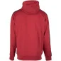 Banks Oversized Hoodie - Burgundy Red / Black - Gorilla Wear