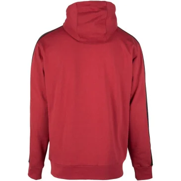 Banks Oversized Hoodie - Burgundy Red / Black - Gorilla Wear - Nutriwellness