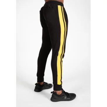 Banks Pants Black/Yellow de Gorilla Wear pas cher - Nutriwellness