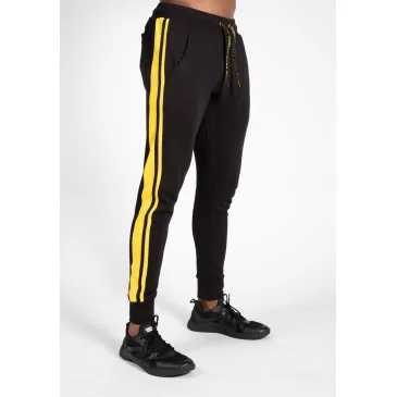 Banks Pants Black/Yellow de Gorilla Wear pas cher - Nutriwellness