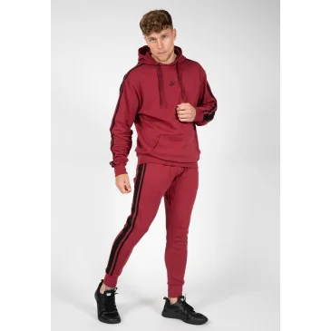 Banks Pants Burgundy Red/Black Gorilla Wear pas cher - Nutriwellness