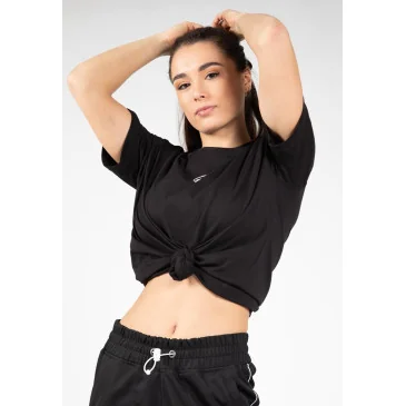 Bixby Oversized T-Shirt - Black Gorilla Wear pas cher - Nutriwellness