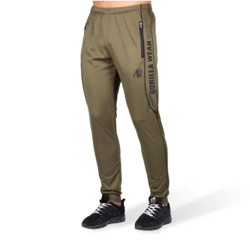 Branson Pants Army Green/Black Gorilla Wear pas cher - Nutriwellness