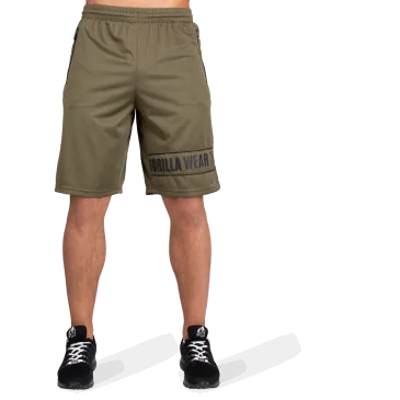 Branson Shorts Army Green/Black Gorilla Wear pas cher - Nutriwellness