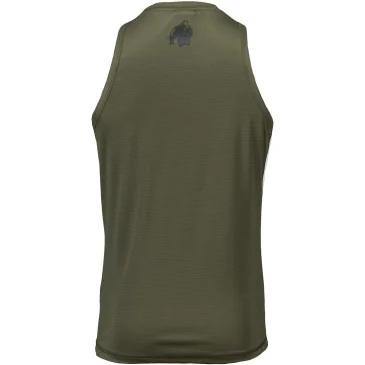 Branson Tank Top Army Green/Black de Gorilla Wear pas cher - Nutriwellness
