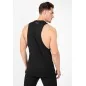 Cisco Drop Armhole Tank Top Black/White - Gorilla Wear