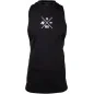 Cisco Drop Armhole Tank Top Black/White - Gorilla Wear