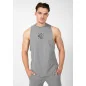 Cisco Drop Armhole Tank Top Gray/Black - Gorilla Wear