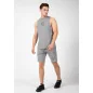 Cisco Drop Armhole Tank Top Gray/Black - Gorilla Wear