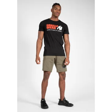 Classic T-shirt Black de Gorilla Wear pas cher - Nutriwellness