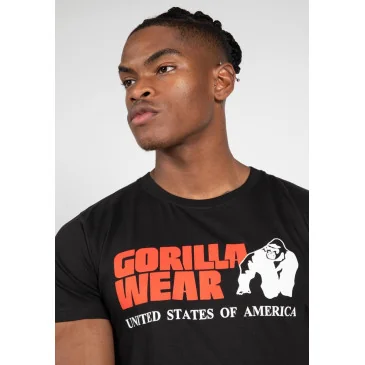 Classic T-shirt Black de Gorilla Wear pas cher - Nutriwellness