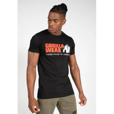 Classic T-shirt Black de Gorilla Wear pas cher - Nutriwellness