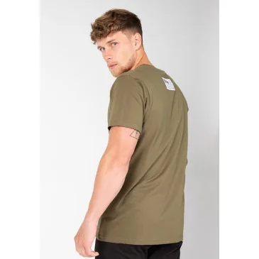 Classic T-shirt Army Green de Gorilla Wear pas cher - Nutriwellness