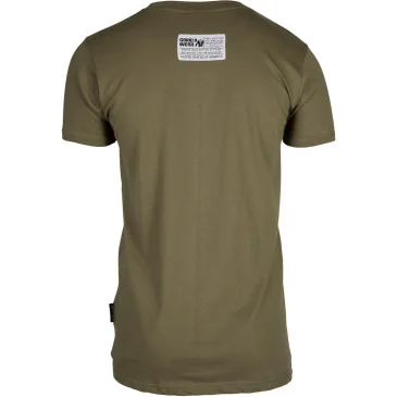 Classic T-shirt Army Green de Gorilla Wear pas cher - Nutriwellness